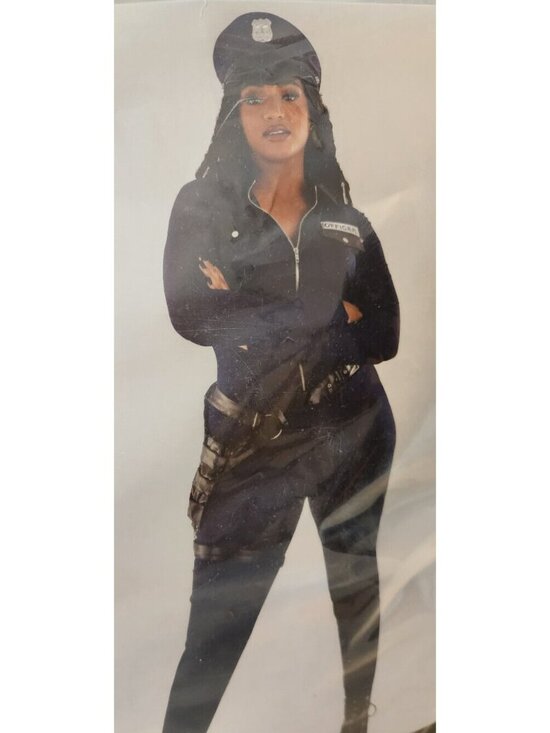 Amscan Other - Sexy Jumpsuit Police Commanding Officer 3PC Catsuit 3XL 3XLARGE 22 - 24 NEW